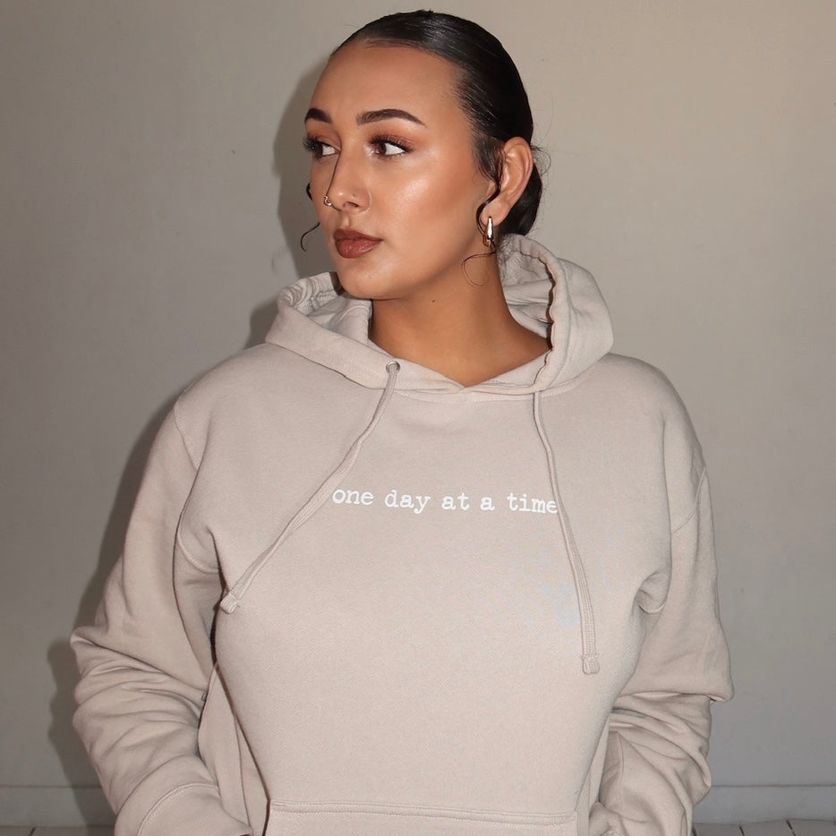 one day at a time x asphalt sweatshirt